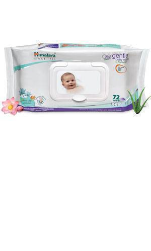 himalaya gentle baby wipes 12 pcs