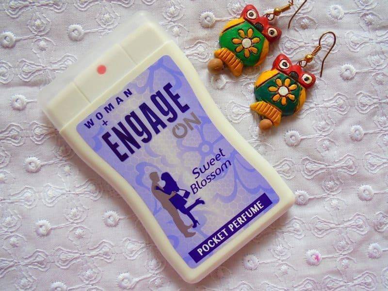 engage perfume purple