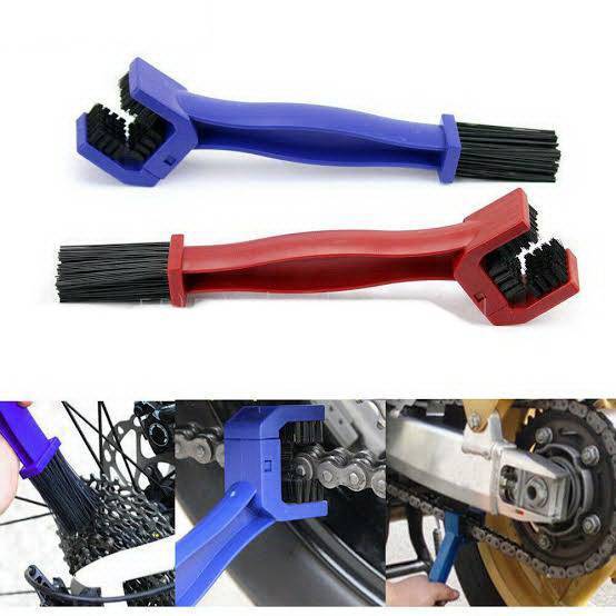 motorcycle chain cleaning brush