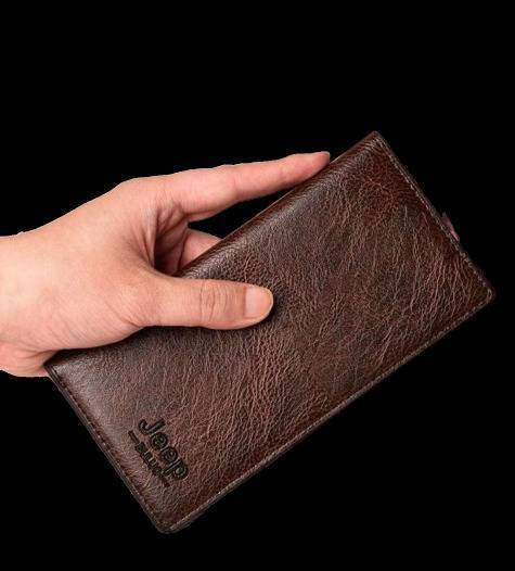 DG. MING Luxury Real Cowhide Leather Trifold Wallet Pocket Money Bag | Joga  Motors