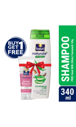 Parachute Naturale Shampoo Nourishing Care 340ml (FREE Goat Milk Facewash - GLOW - 50gm)