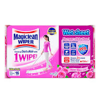 Magiclean Wiper Mop-Wet Sheet (Happy Rose)