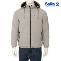 SaRa Mens Jacket (MHJK72WCC-Grey), Size: M