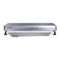 Bosch DHU665CGB Series 4 Conventional Kitchen Hood 60cm - Silver