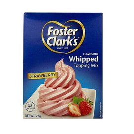Foster Clark's Whipped Topping Mix 72g Pack- Strawberry