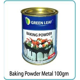 Green Leaf Baking Powder - Metal 100gm