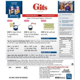 Gits Badam Drink Mix 200gm, 2 image