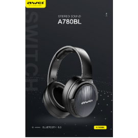 AWEI A780BL Wireless Bluetooth Stereo Headphones with Mic - Awei(048), 6 image