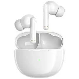 QCY HT03 Active Noise Canceling Wireless Earbuds, Color: White