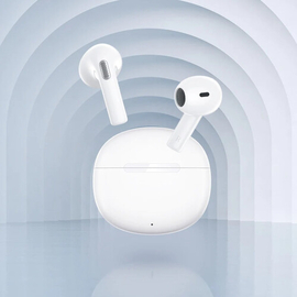 QCY T20 AilyPods Bluetooth 5.3 Wireless Earphones, Color: White
