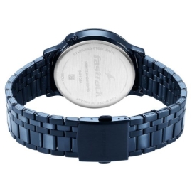 Fastrack Exuberant Quartz Multifunction Blue Dial Stainless Steel Strap Watch for Guys, 3 image