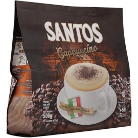 Santos Cappuccino Added Sugar Instant Coffee 500grm