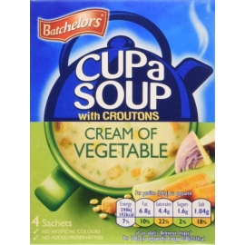 Batchelors Cream Of Vegetable With Croutons Cup a Soup