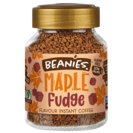 Beanies Maple Fudge Flavoured Instant Coffee 50 grm