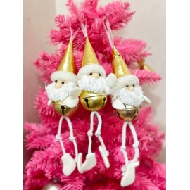 Christmas Decoration Doll Bell 3 piece