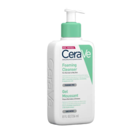 CeraVe Foaming Cleanser Face Wash For Normal to Oily Skin 236ml