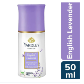 Yardley English Lavender Deodorant Roll On, 50 ml