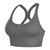 New Stylish Adjustable Running Cross Back Yoga Bra -Black, Size: M