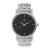 Titan Men's Elegance Watch: Black Dial with Sleek Link Strap NN1639SM02