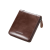 Zipper Wallet For Men Chocolate Leather - Wallet