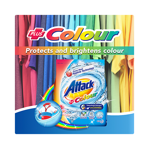 Attack Detergent Powder+Color-1.6 kg