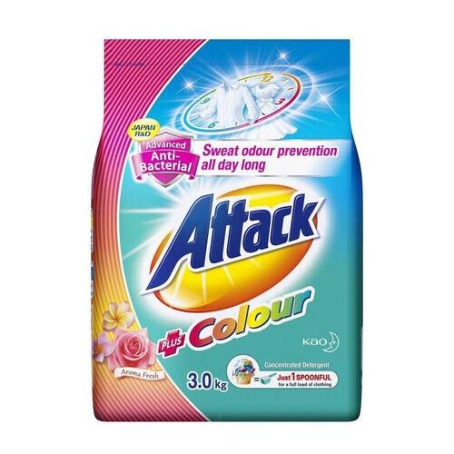 Attack Detergent Powder + Color -3kg