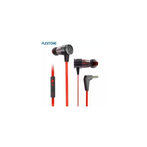 Plextone G25 Gaming Earphone With Microphone -  Red