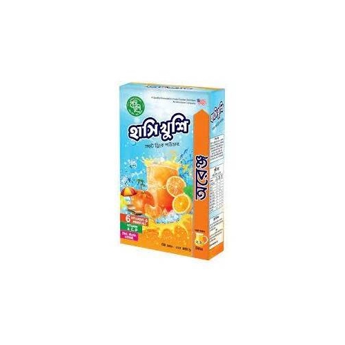 Hashi Khushi Soft Drink Powder- Orange 125gm