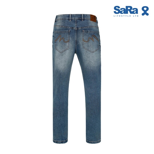 SaRa Mens Denim pant (MPT361YIC-Indigo), 2 image