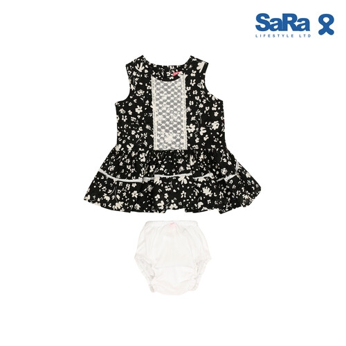 SaRa Girls Frock (GFR302FFK-Printed)