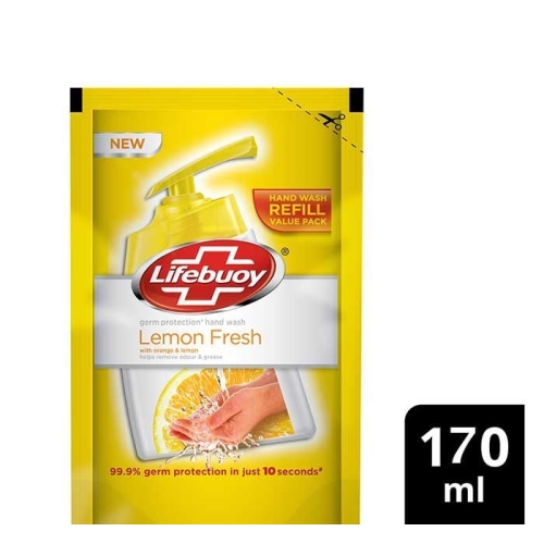 Lifebuoy Liquid Handwash Lemon Fresh Mes 170ml