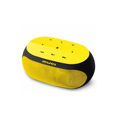 Awei Y200 HiFi Bluetooth Speaker - Yellow+Black - Awei(6954284012850)