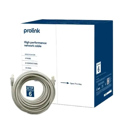 PROLiNK CAT6 23AWG UTP Network Cable