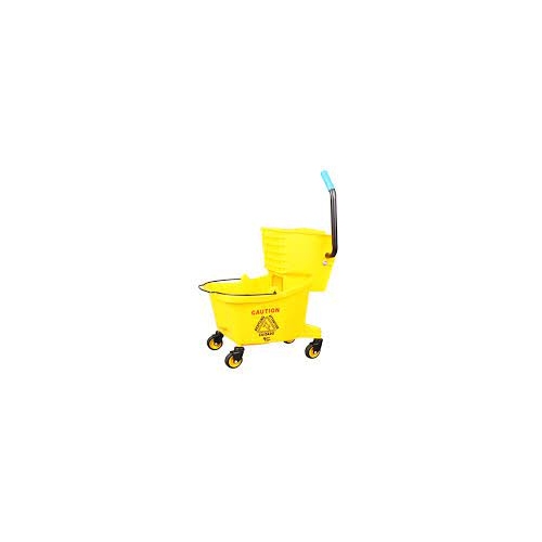 Single Mop Wringer Trolley 32L