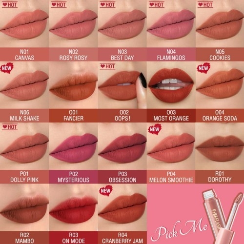 PF-L01 Melting Matte Lipcream-BB03#, 3 image