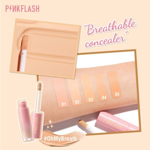 PF-F04 Lasting Matte Concealer-1#, 2 image