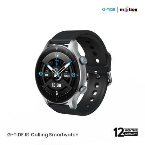 G-Tide R1 Calling Smart watch with SpO2 - Grey