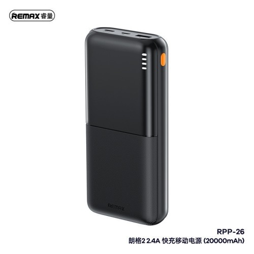 Remax RPP-26 20000mAh Quick Charge Powerbank Type C Input USB Portable Powebank PD Flight Approved