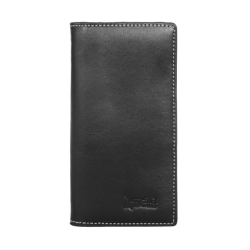 Genuine Leather Semi Long Wallet SB-W194 | Budget king