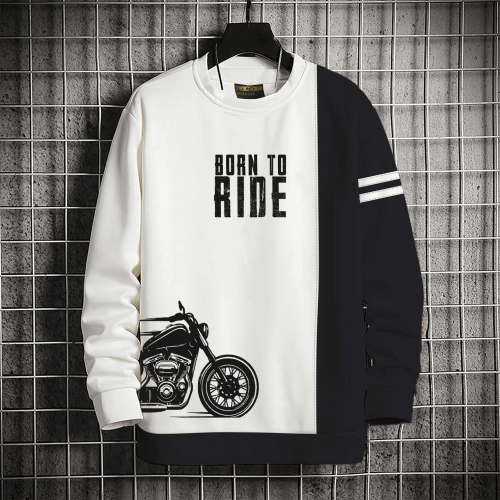 Premium Quality Cotton Sweater for Men (Ride), 4 image