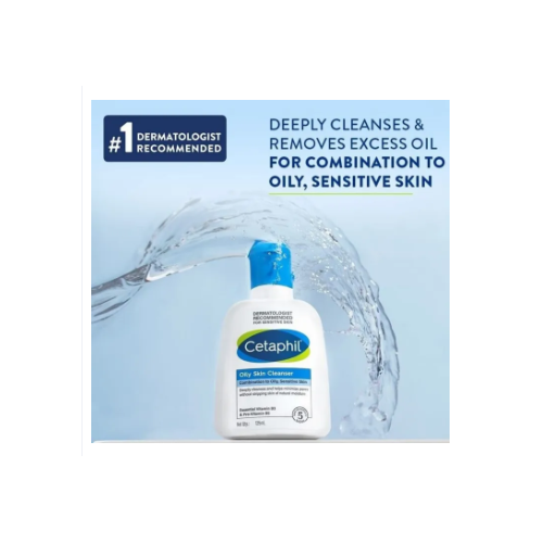 Cetaphil Oily Skin Cleanser Face Wash, 125ml, 3 image