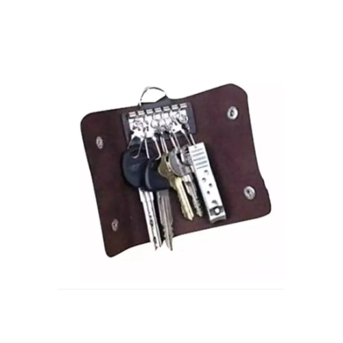 Black Leathers Key Ring Folder Wallet - Wallet - Wallet For Men, 2 image