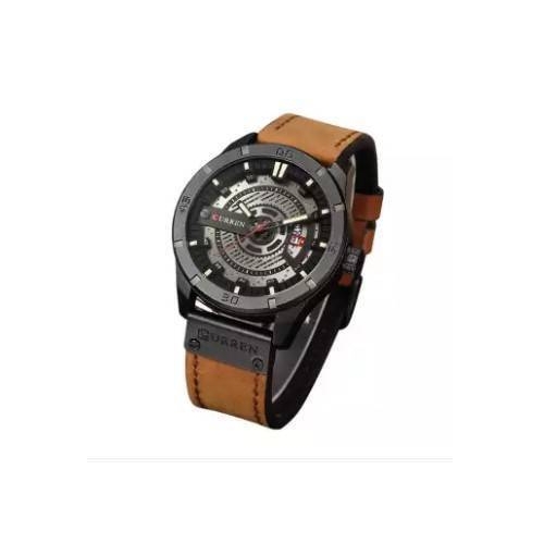 C8301 - Brown Leather Analog Watch for Men