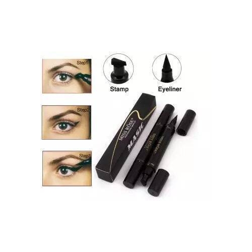 Miss Rose Stamp profesional make up eyeliner 2 in 1