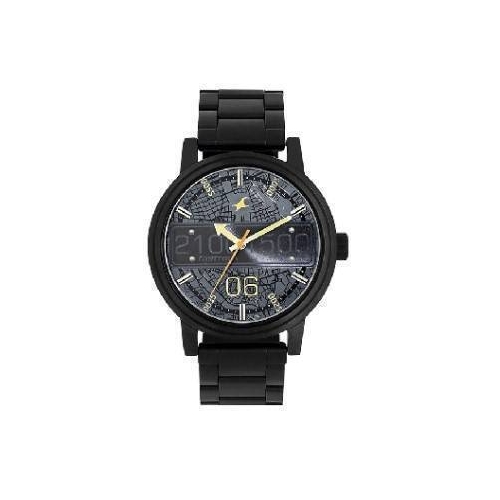 Fastrack Road Trip Black Dial Watch