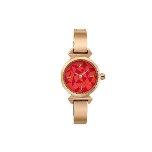 Fastrack Rose Gold Metal Strap Watch